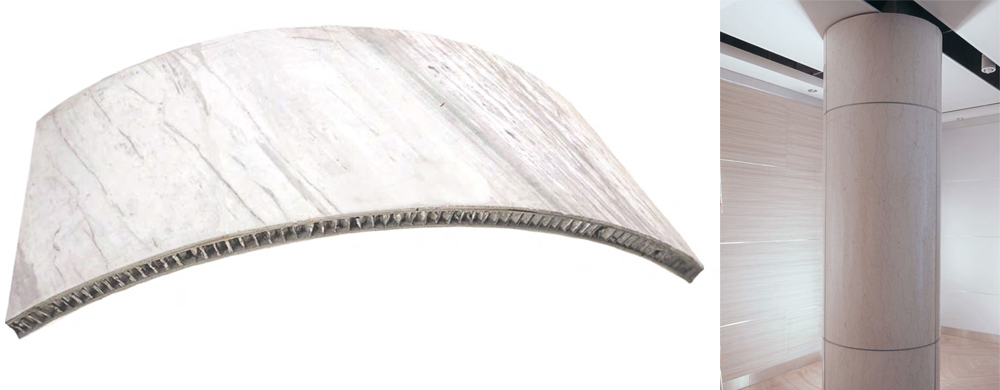 Painel favo de mel de pedra natural, Painéis Honeycomb